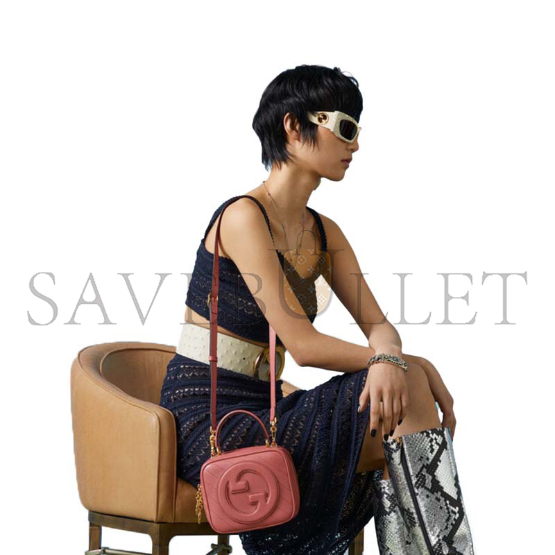 GUCCI BLONDIE TOP HANDLE BAG ‎744434 (17*15*9cm)